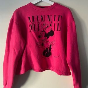 Zara x Disney Minnie Mouse Cropped Sweater